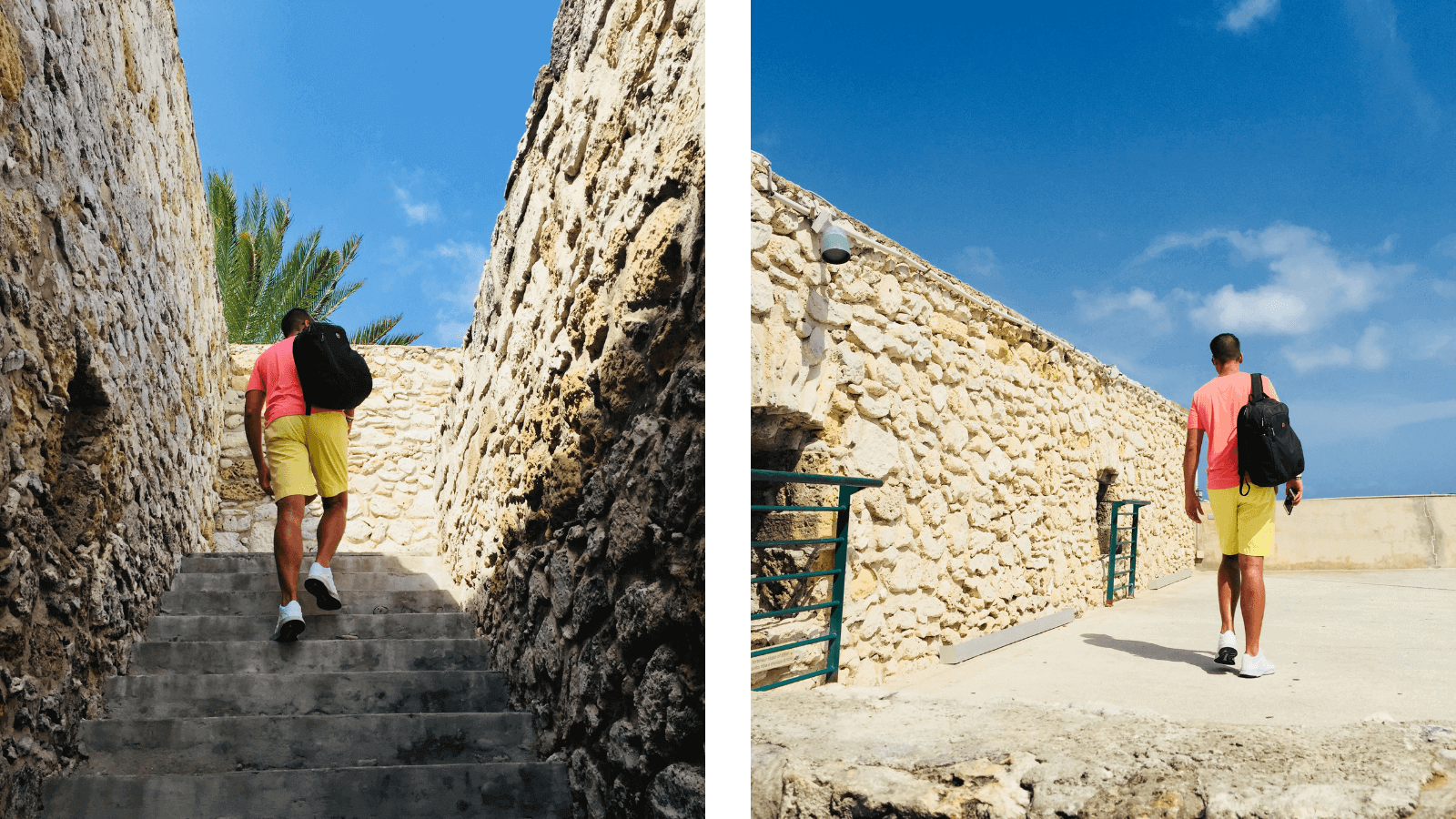 Curacao-Rif-Fort-Stairs-View