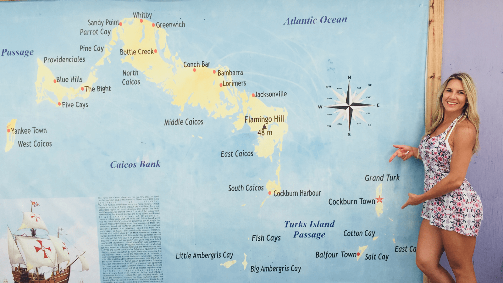 Map of Grand Turk